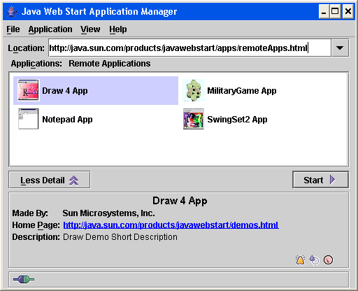 Java web start launcher for mac